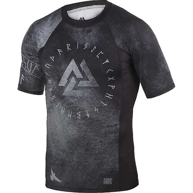 Рашгард PERESVIT Overpower Grey Short Sleeve
