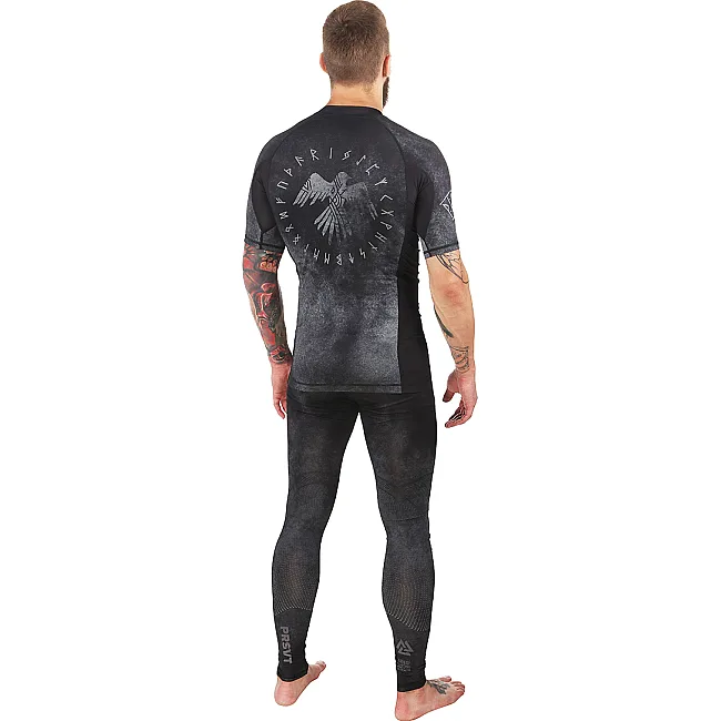 Рашгард PERESVIT Overpower Grey Short Sleeve