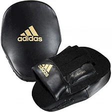 Скоростные лапы для бокса Speed Coach (черный-золотой) ADIDAS ADISBAC014