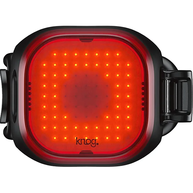 Задняя веломигалка KNOG Blinder Mini Square Rear 30 Lumens Black