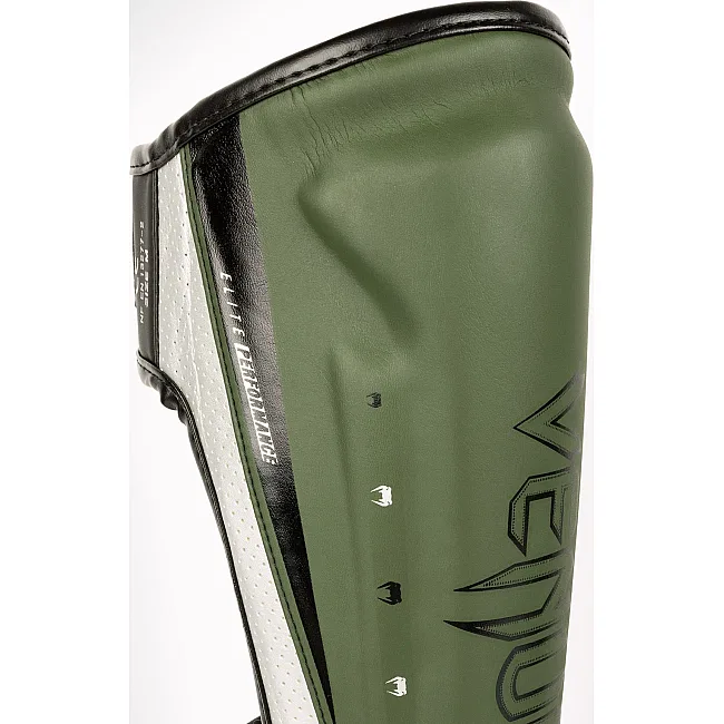 Защитные щитки для ног VENUM Elite Evo Khaki Silver