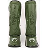 Защитные щитки для ног VENUM Elite Evo Khaki Silver