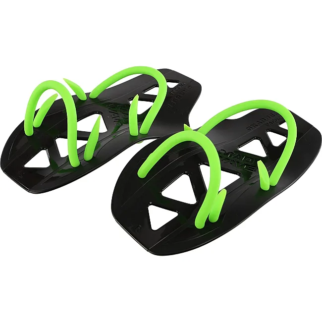 Лопатки для плавания ласты для рук MADWAVE Grabber junior M074307 (Черный)