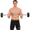 Штанга неразборная с фиксированным весом изогнутая PEV HAMMER STRENGHT TA-9978-25 (Черный)