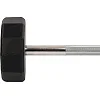 Штанга нерозбірна з фіксованою вагою пряма PEV HAMMER STRENGHT TA-9979-30 (Чорний)