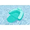 Кресло надувное для плавания Bestway Comfort Plush Pro 43719 145 х 120 см, бирюзовое