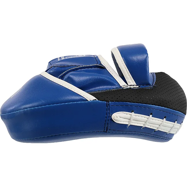 Лапа боксерская изогнутая тренировочная BOXER NEW 2013-N (Синий)