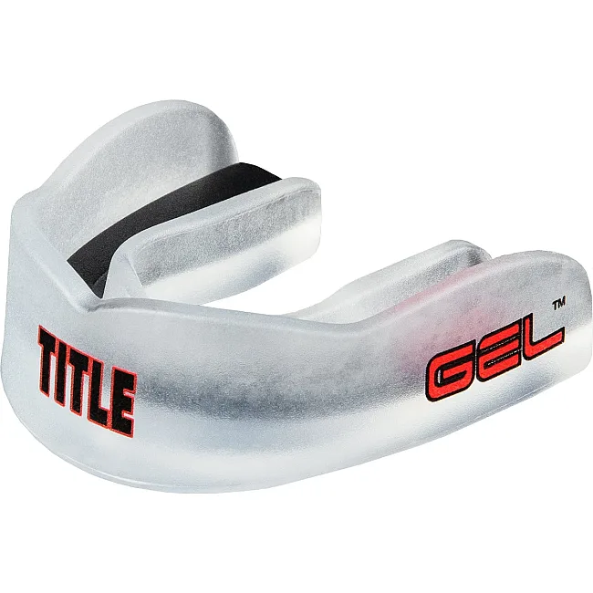 Капа TITLE Boxing Gel Max Channel Clear (возраст 11+)