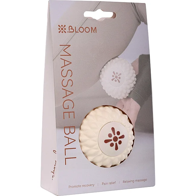 М'яч масажний для МФР BLOOM MASSAGE BALL LB7024 ø6см (Червоний)