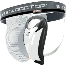 Защита запаха Shock Doctor Supporter with Protective Cup - White