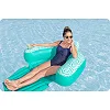 Кресло надувное для плавания Bestway Comfort Plush Pro 43719 145 х 120 см, бирюзовое