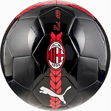 Футбольний м'яч Puma ACM Prematch Ball чорний, червоний 5