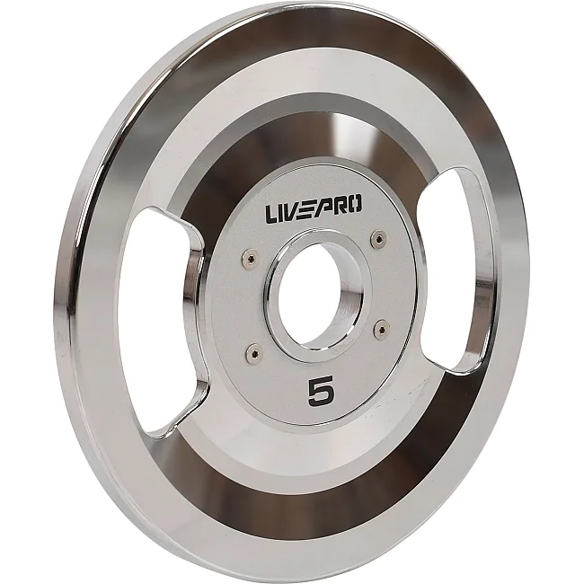 Млинці диски сталеві 2 Handle металева втулка LiveUp LP8338-5 ø51мм 5кг