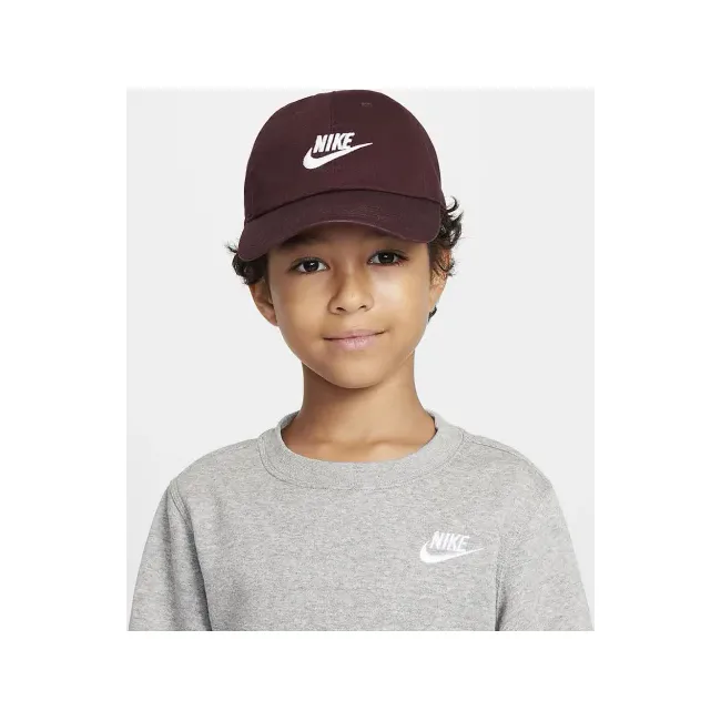 Кепка дитяча Nike K NK CLUB CAP US CB FUT WSH бордовий