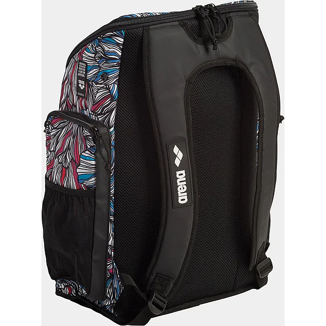 Спортивный рюкзак Arena SPIKY III BACKPACK 45 ALLOVER 45L черный, бирюзовый, розовый 54x36x27 см