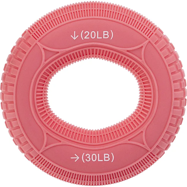 Кистевой эспандер
 кольцо с двойной нагрузкой JELLO

 FI-8558 1шт ø8см нагрузка 20LB-80LB (Розовый)