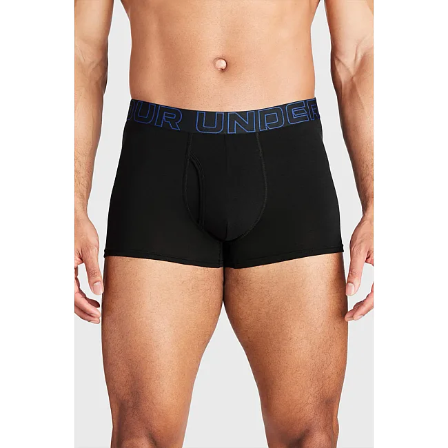 Труси чоловічі UNDER ARMOUR PERFORMANCE COTTON - SOLID 3 3PK чорний