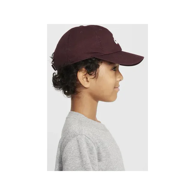 Кепка дитяча Nike K NK CLUB CAP US CB FUT WSH бордовий