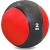 Медбол мяч медицинский RECORD C-2660-2 2кг (Черный-красный)