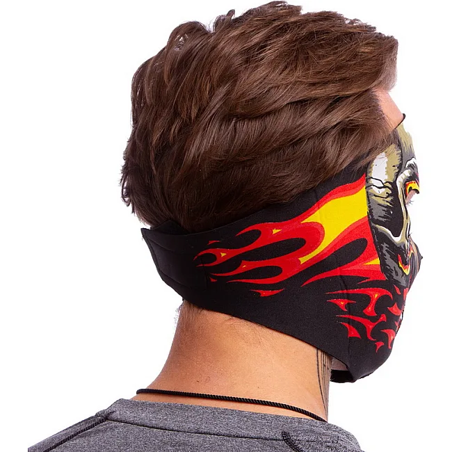 Вітрозахисна маска
 креативні термонавушники SP-SPORT
 MS-4344-3 Red Evil Skull