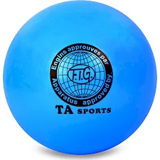 М'яч для художньої гімнастики TA SPORT SP-SPORT BA-GB75 ø20см (Синій)