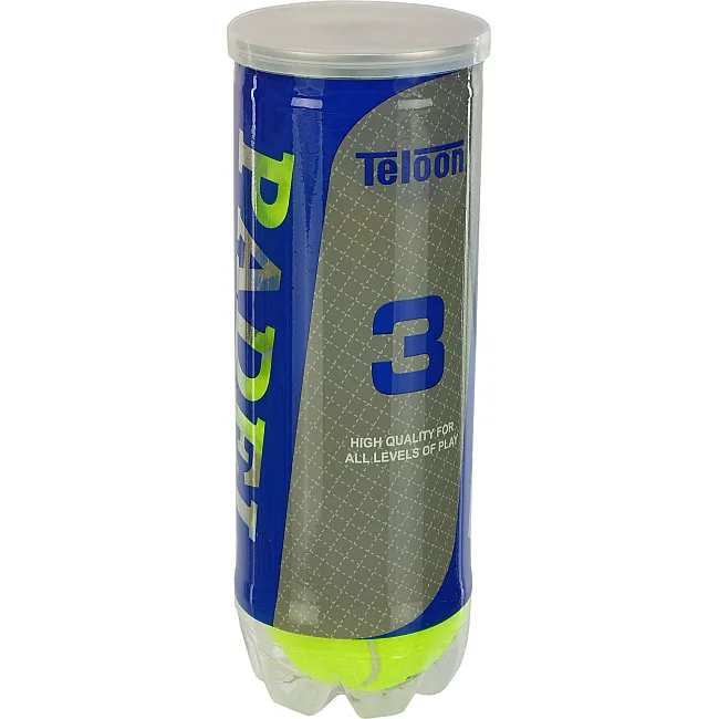 Мячи для падел тенниса TELOON PADEL WZPA818003-PADEL TP-6063 3шт
