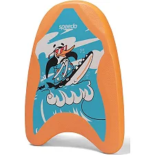 Детская плавательная доска Speedo PRINTED FLOAT IU оранжевый, голубой OSFM