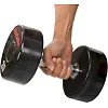 Гантель профессиональная
 с полиуретановым покрытием LIFE FITNESS SC-80081-20 1шт 20кг
