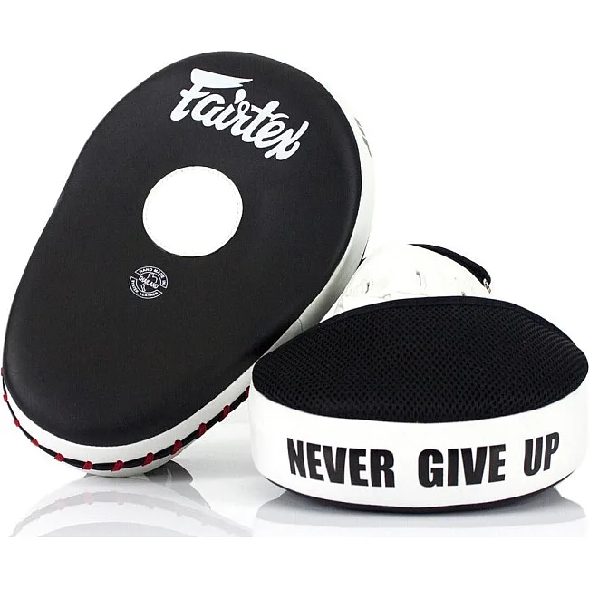 Лапы боксерские Fairtex FMV13 Black/White