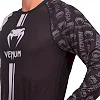 Костюм компрессионный мужской рашгард лонгслив и штаны VENUM
 LOG
 CO-8128-CO-8221 (Черный-белый)