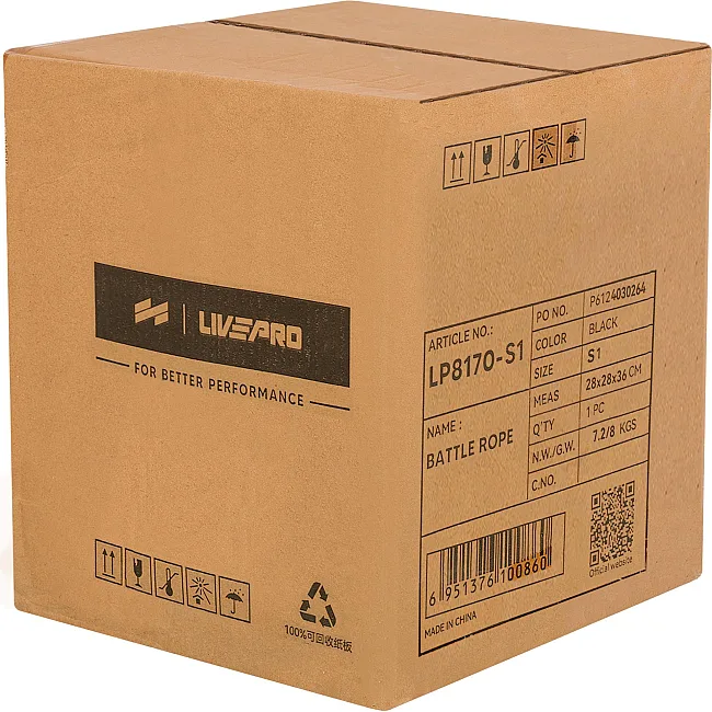 Канат для кроссфитаLiveUp LP8170 см
-9 9м
