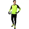 Воротарські рукавички
 професійні із захистом пальців SOCCERMAX GK-4315
 7-11 (Чорний-лимонний)