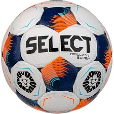 Мяч футбольный SELECT BRILLANT SUPER UKRAINE FIFA белый, синий