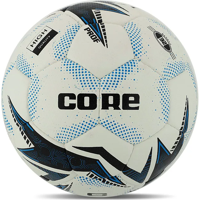 Футбольный мяч CORE PROF FB-8458 №5 PU (Белый-синий)