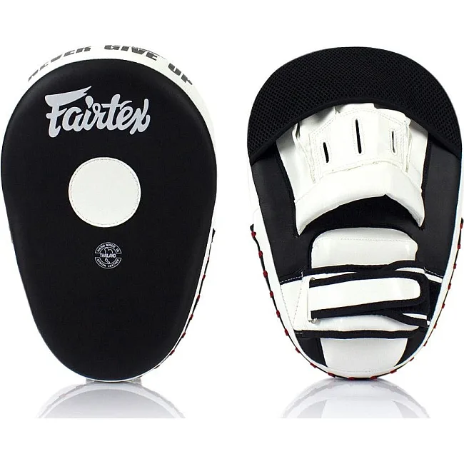 Лапы боксерские Fairtex FMV13 Black/White