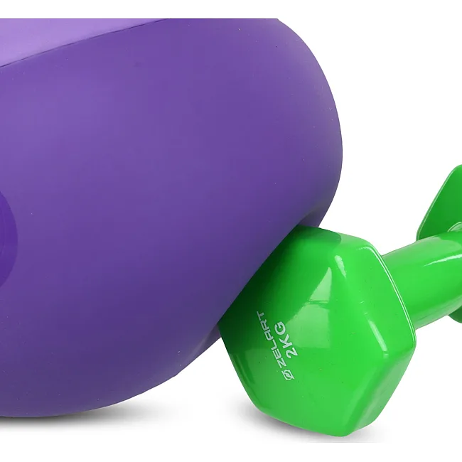 Гиря мягкая SP-SPORT
 SOFT KETTLEBELL FI-0122-8 вес 8кг (Фиолетовый)