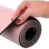 Коврик для фитнеса PU двухслойный BLOOM YOGA MAT LB7030 183x61x0,5см (Синий)