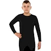 Лонгслив компрессионный детский спортивный LIDONG J02 (Черный-серый)