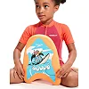 Детская плавательная доска Speedo PRINTED FLOAT IU оранжевый, голубой OSFM