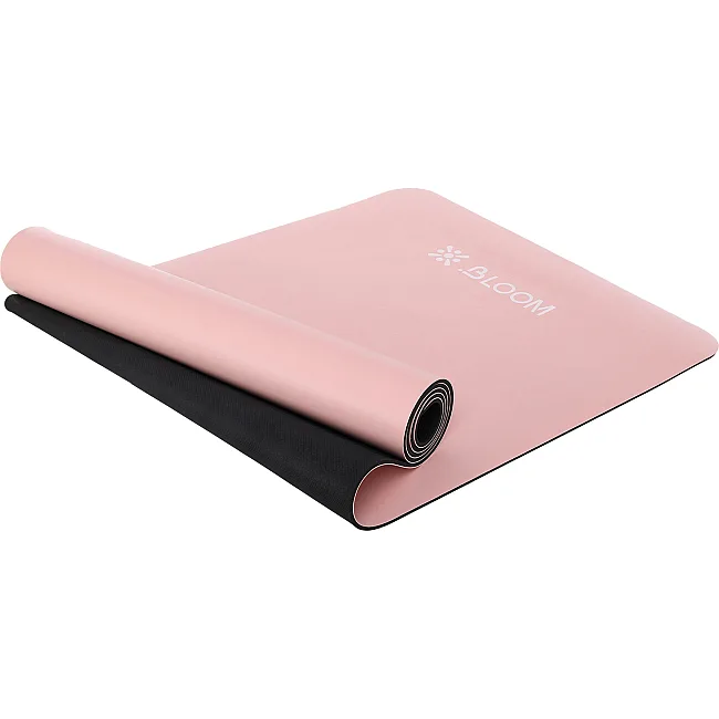 Килимок для фітнесу
 PU двошаровий BLOOM YOGA MAT LB7030 183x61x0,5см (рожевий)