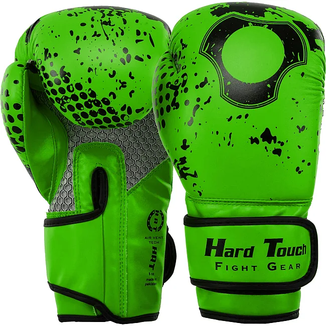 Перчатки для бокса детские PU HARD TOUCH BO-8468 (Зеленый)