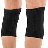 Наколенники для приседа и пауэрлфтинга 2штуки KNEE SLEEVE EZOUS A-06 (Черный)