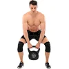 Наколенники для приседа и пауэрлфтинга 2штуки KNEE SLEEVE EZOUS A-06 (Черный)
