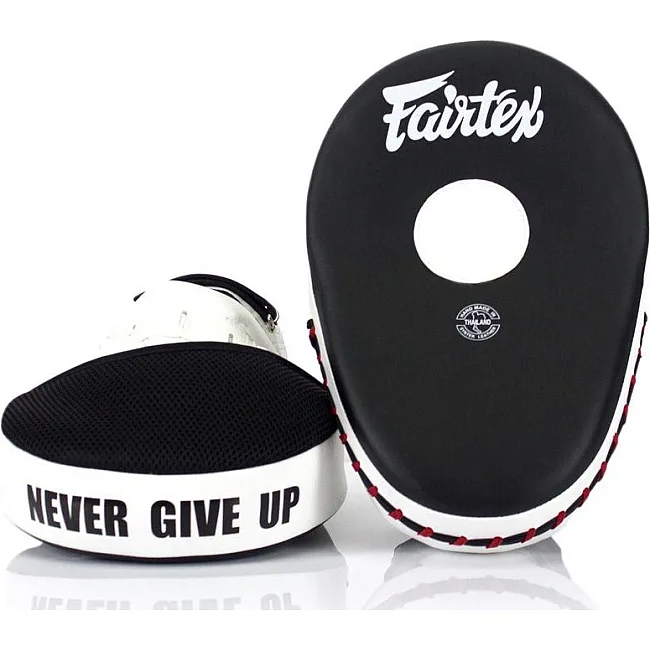 Лапы боксерские Fairtex FMV13 Black/White