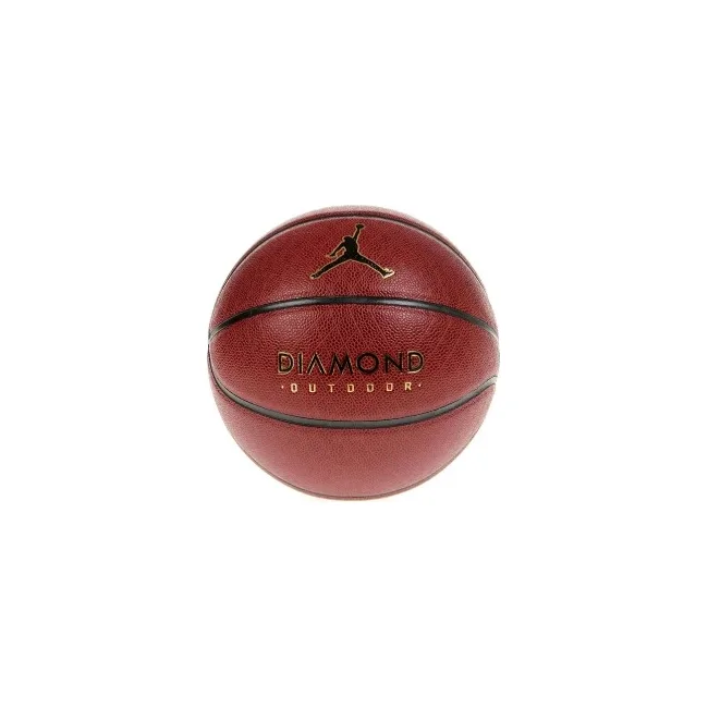 М'яч баскетбольний Nike JORDAN DIAMOND OUTDOOR 8P DEFLATED AMBER/BLACK/METALLIC GOLD/BLACK size 7