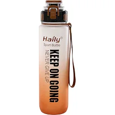Спортивная бутылка для воды HAILY KEEP ON GOING HL-8102 1000мл (Разные цвета)