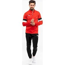 Костюм спортивный Puma teamRISE Tracksuit красный, черный