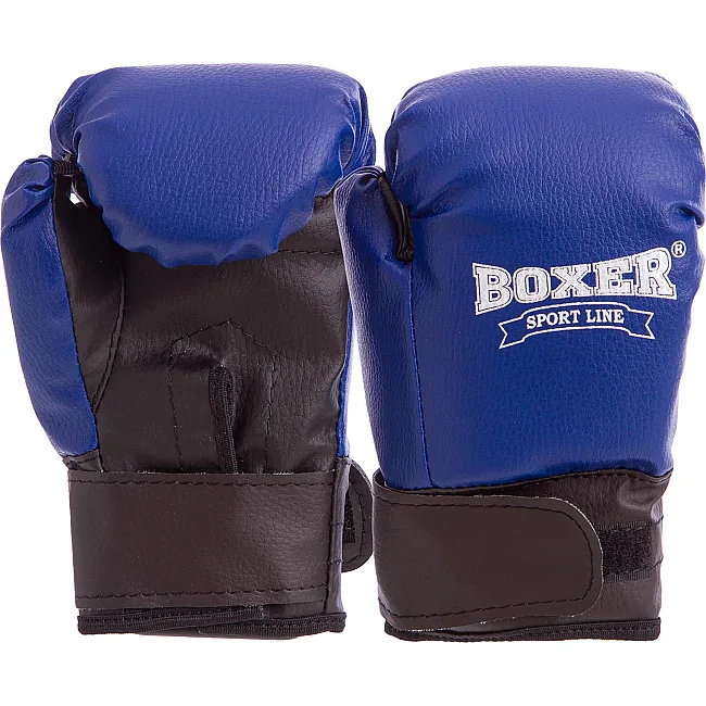 Перчатки для бокса

 детские
 искусственная кожа BOXER

 2026 4 унции (Синий)