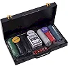 Набор для покера в пластиковом кейсе Poker game set Poker game set SP-SPORT
 300S-E 300 фишек