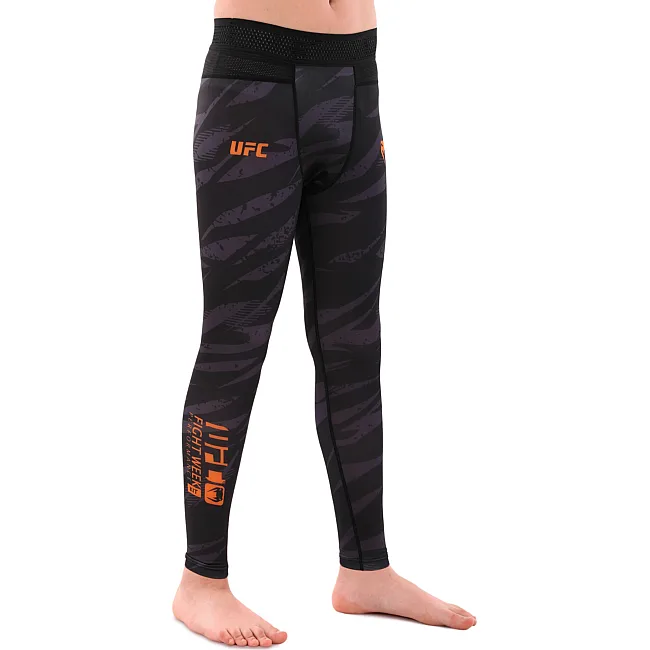 Компрессионные штаны леггинсы тайтсы детские VENUM
 UFC FIGHT WEEK 9640B XXS
-L (Черный)
